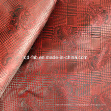 Jacquard 100% poly fil teint rouge (JF-4)